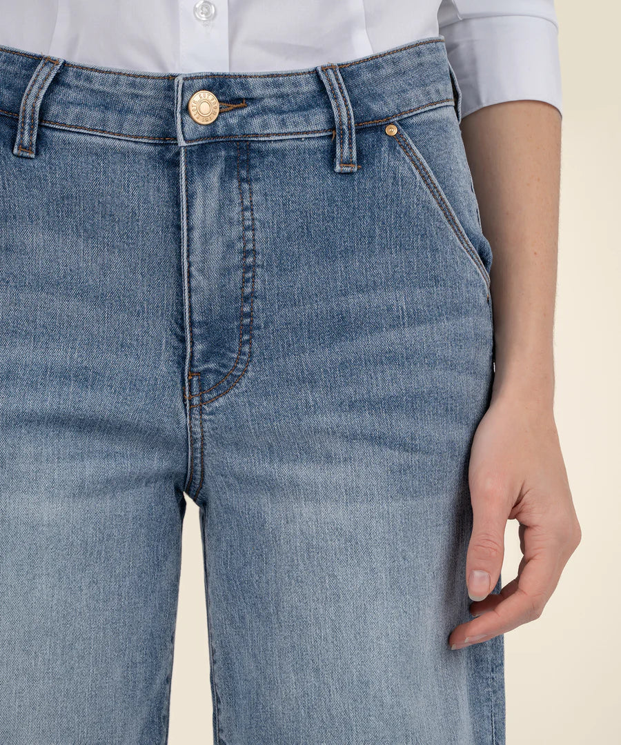 Kut Jodi High Rise Wide Leg Jeans