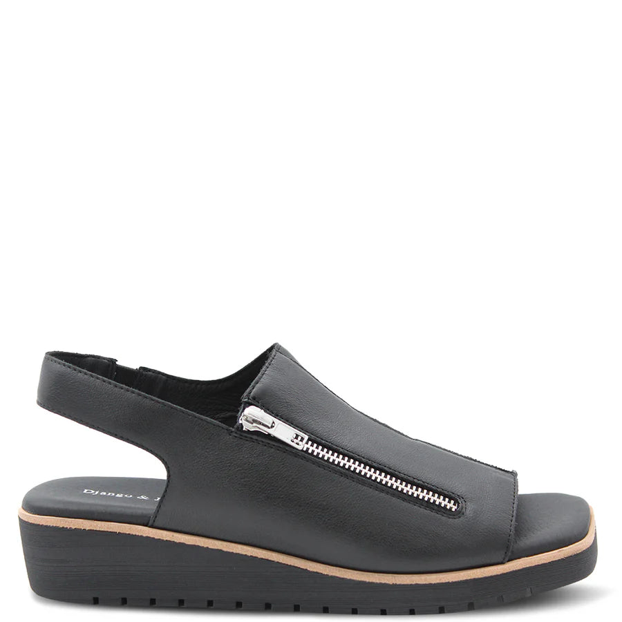 Django & Juliette Kemma Sandals Black