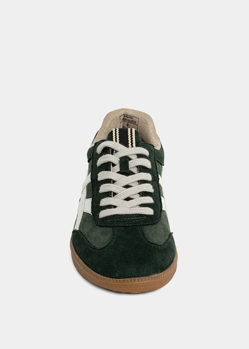 Shu Shop Sasha Sneakers Green Suede