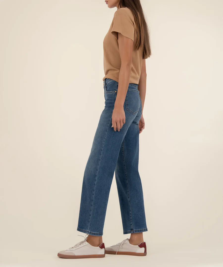 Kut Charlotte Wide Leg Jeans Historical