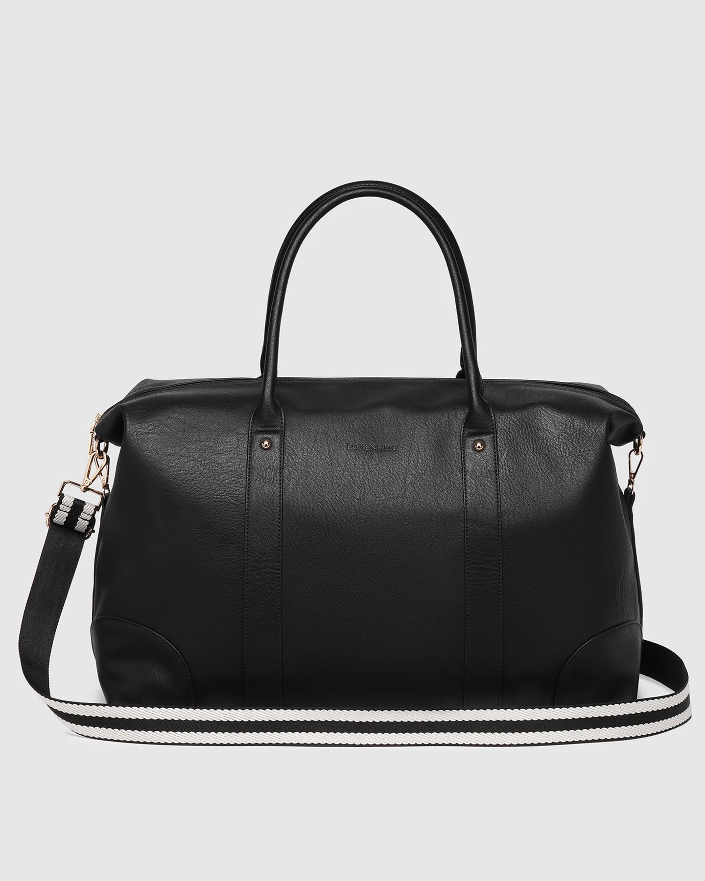 Louenhide Alexis Stripe Weekender Bag Black