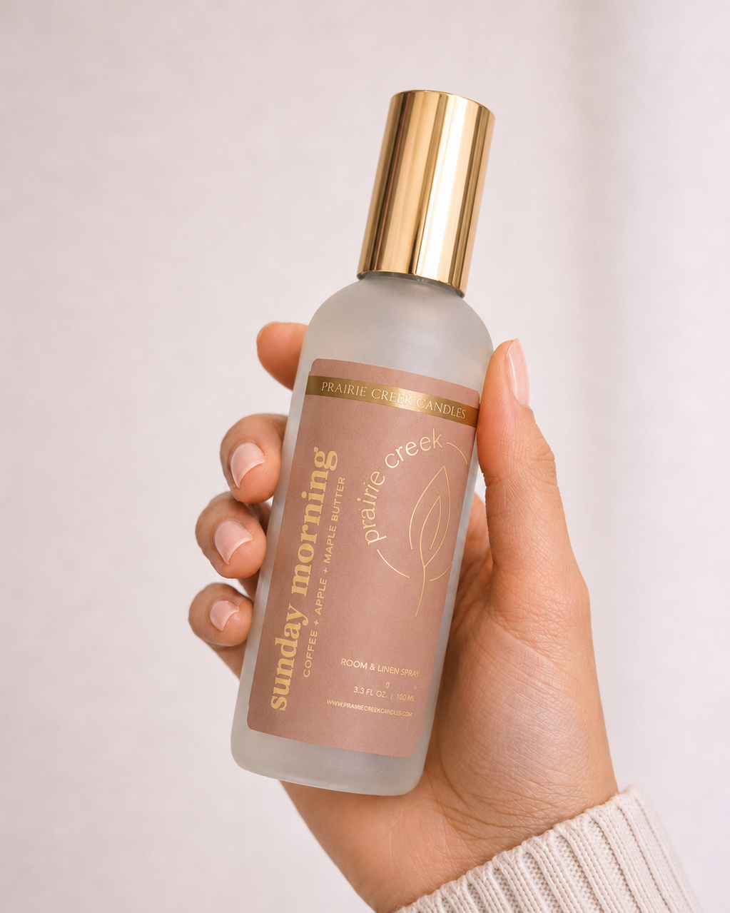 Prairie Creek Candles Sunday Morning Room & Linen Spray