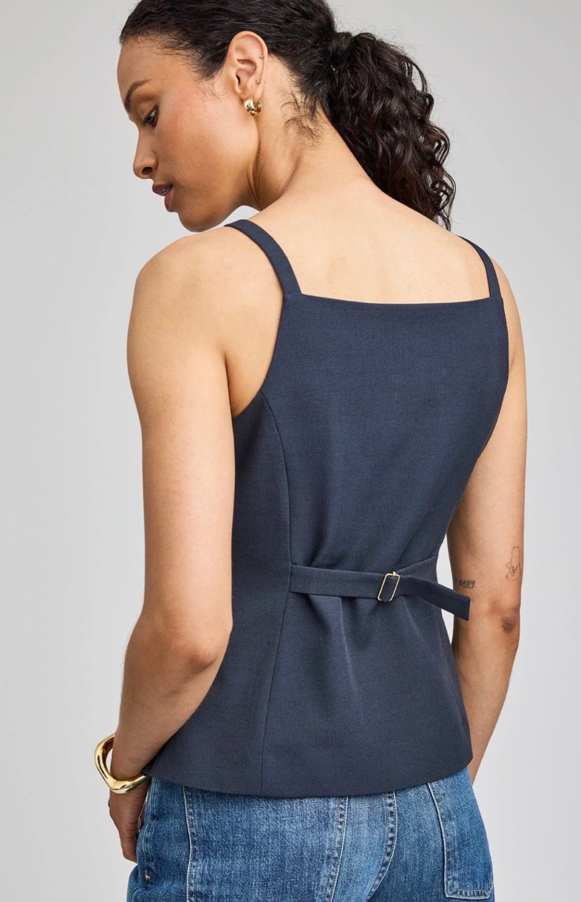 Gentle Fawn Harper Vest Navy