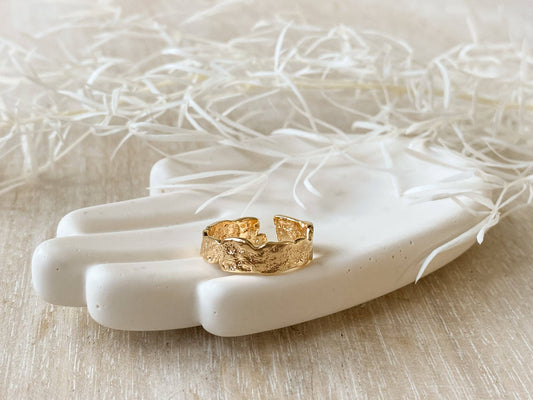 Agaveh Girl Malta Ring Gold