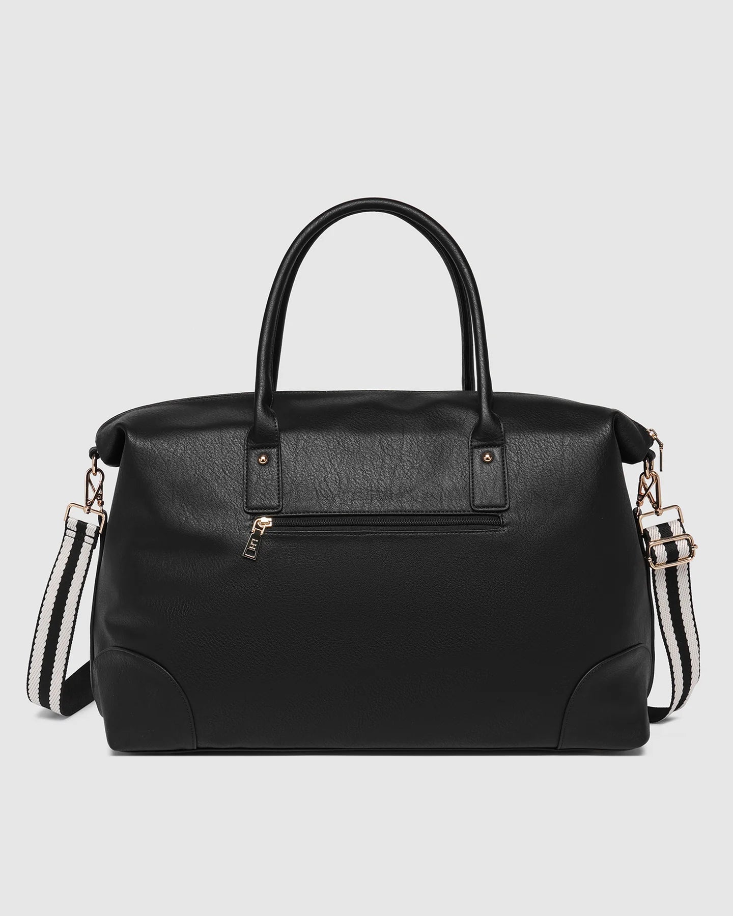 Louenhide Alexis Stripe Weekender Bag Black