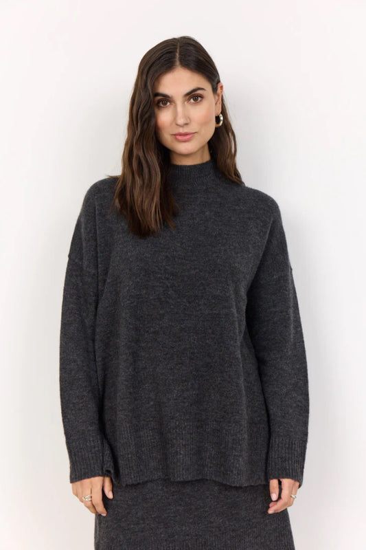 Soya Concept Nessie Pullover Dark Grey