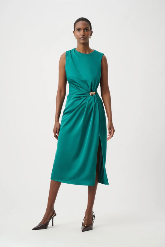 Joseph Ribkoff Recycled Satin Sheath Dress 264066