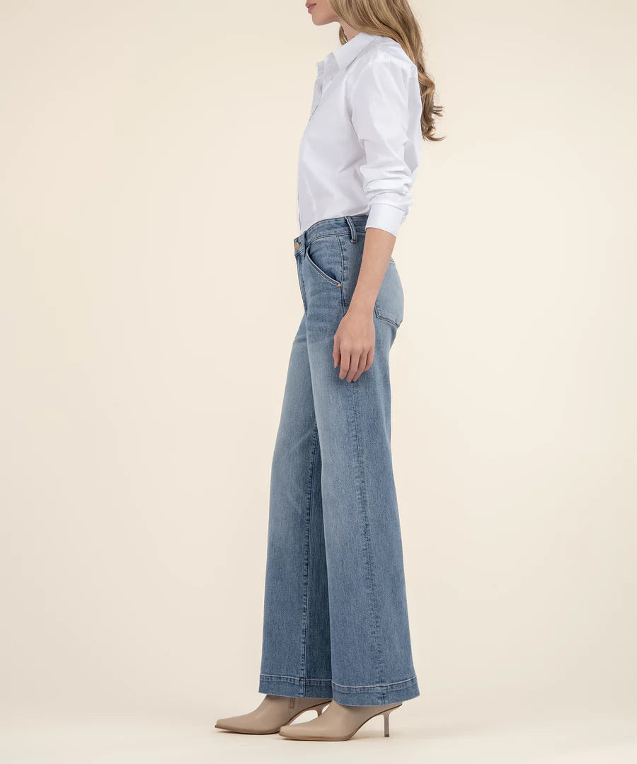 Kut Jodi High Rise Wide Leg Jeans