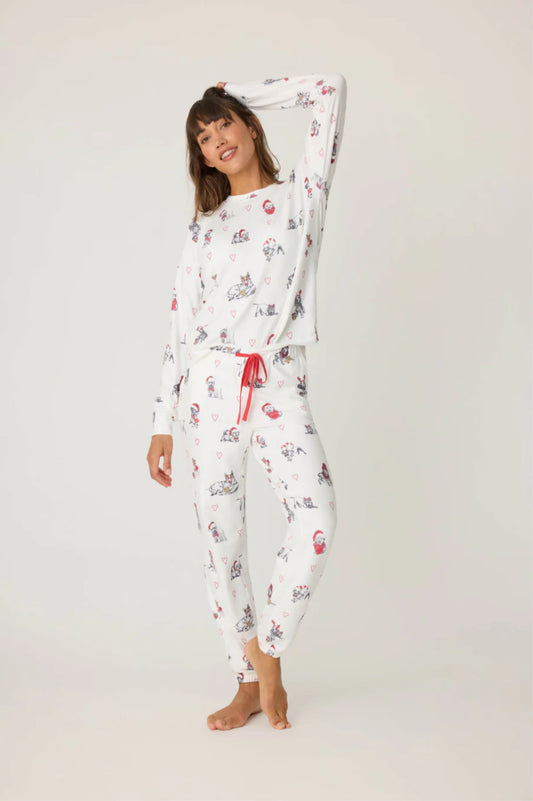 PJ Salvage Candy Cane Lane Pj Set