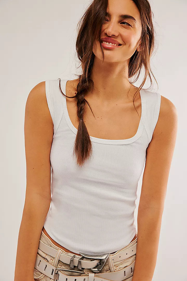Free People Hummingbird Tank Ivory