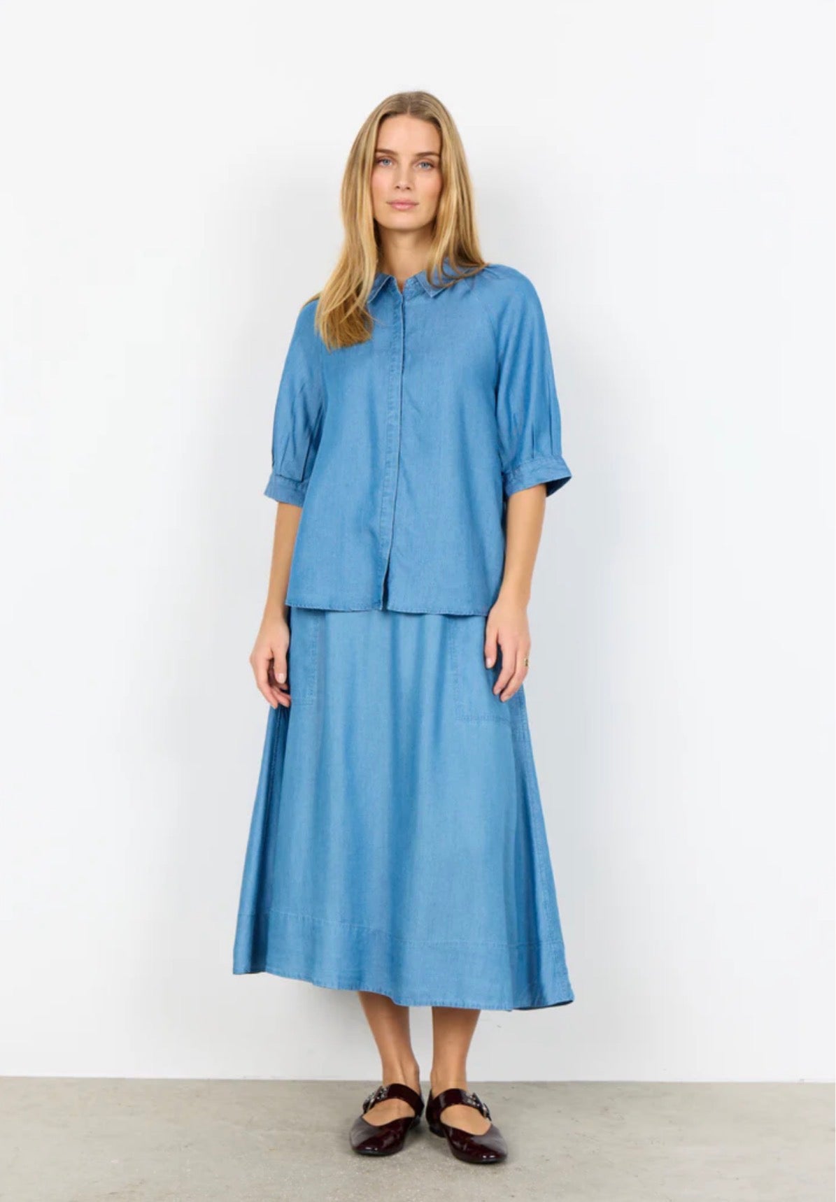 Soya Concept Liv Shirt Light Blue