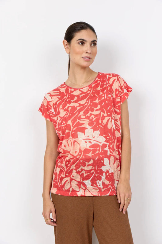 Soya Concept Aretha Tee Red