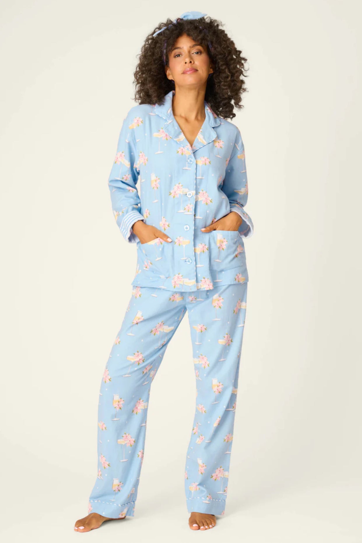PJ Salvage Fizz The Season Flannel PJ Set