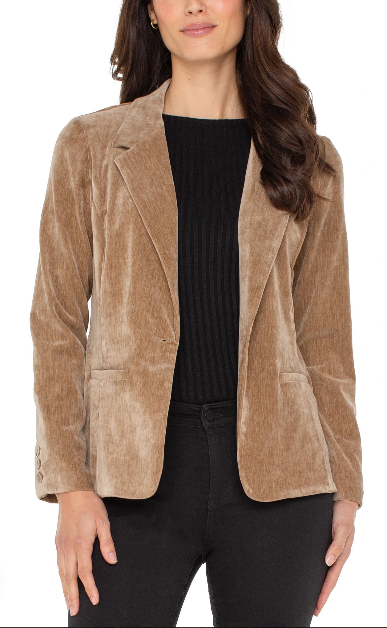 Liverpool Fitted Blazer Harvest Khaki