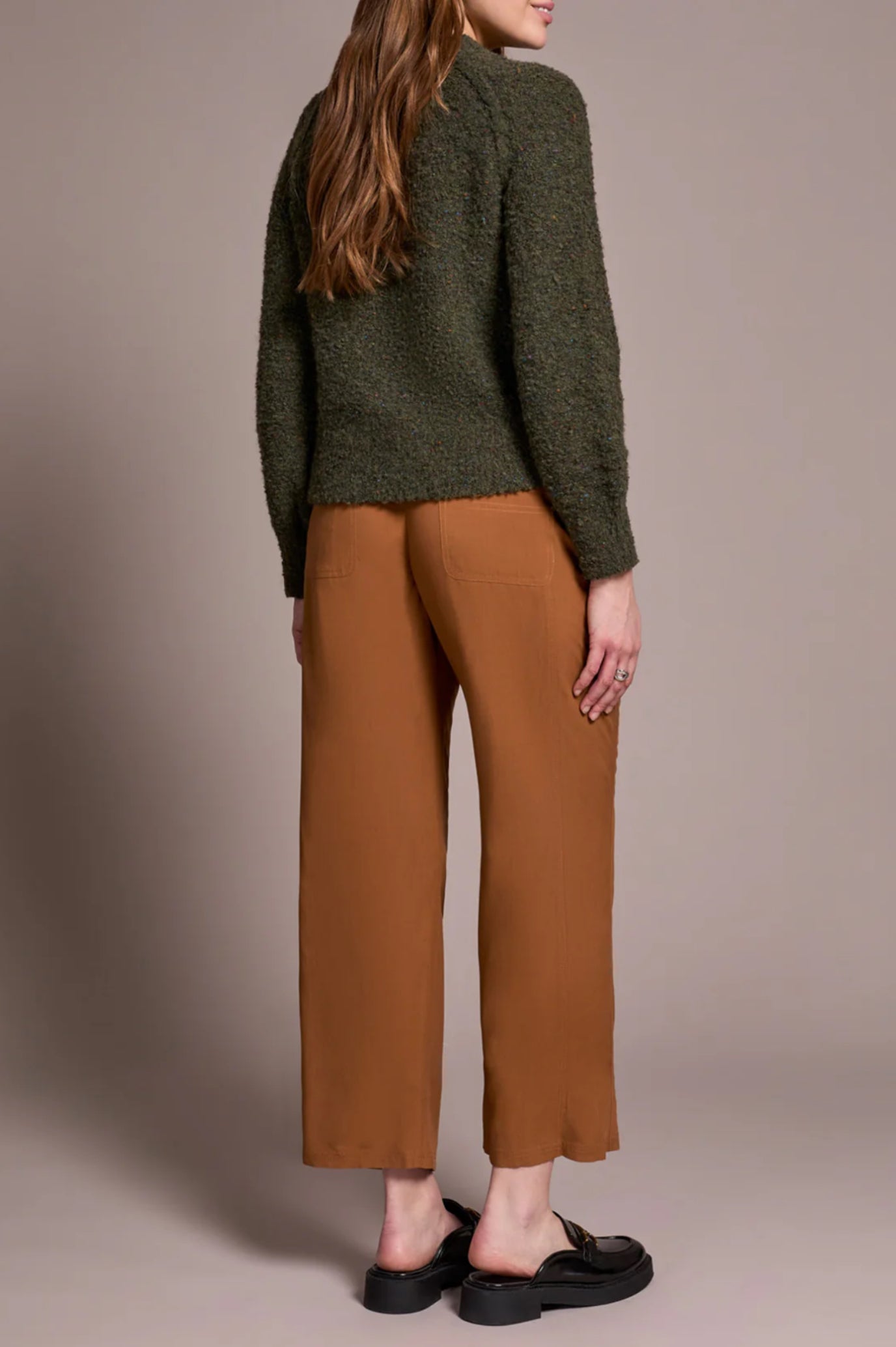 Tribal Speckled Crew Neck Sweater Ivy