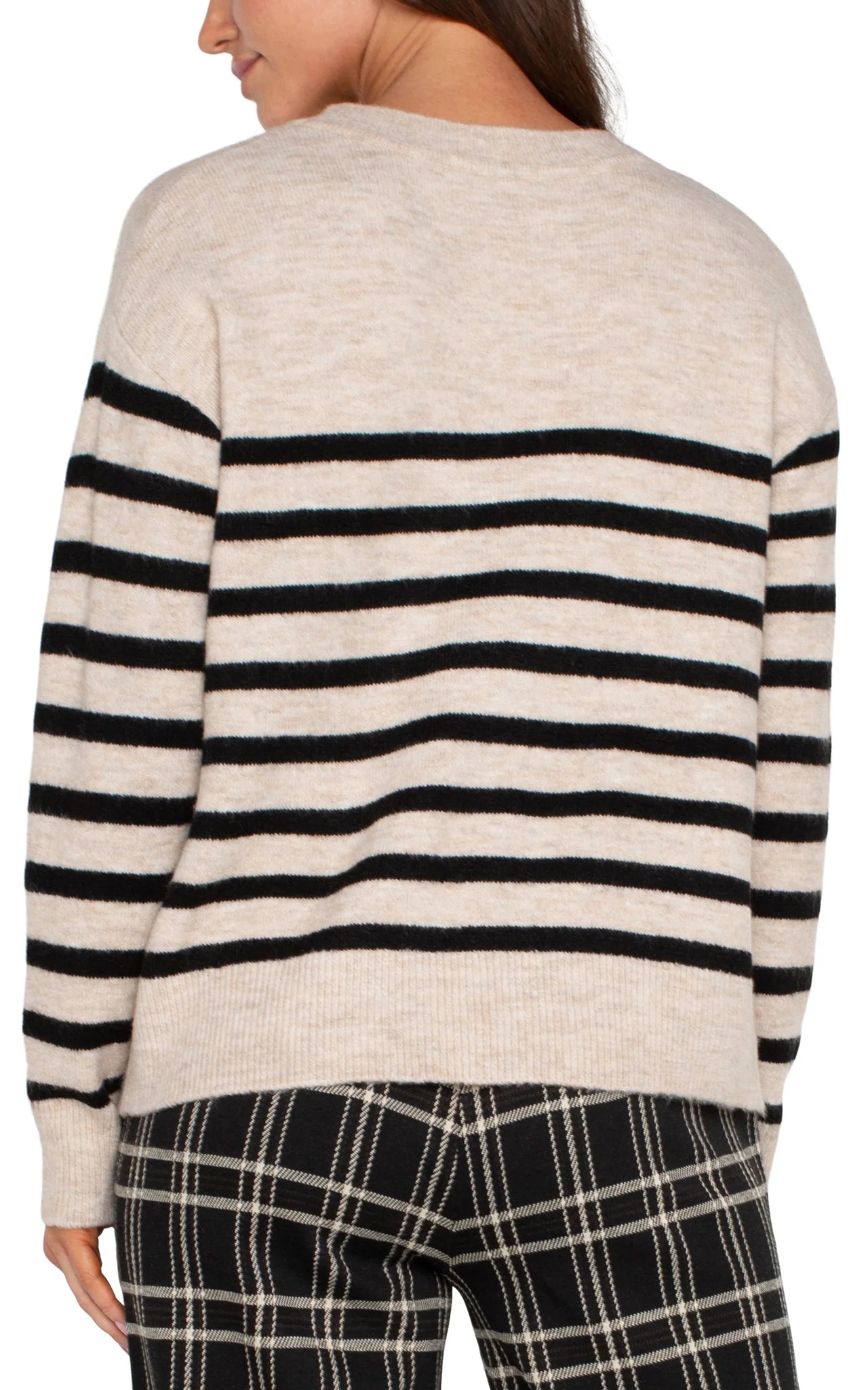 Liverpool Striped Crew Sweater