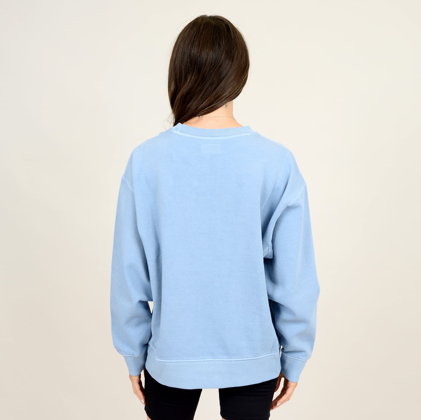 RD Style Christa Fleece Crewneck/Sweatshirt  Denim Blue