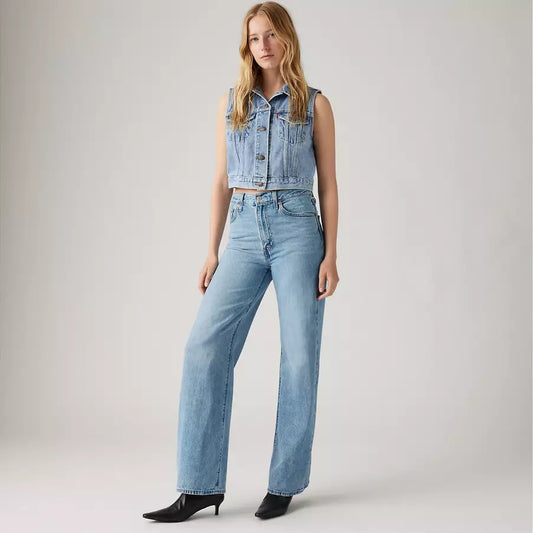 RIBCAGE WIDE LEG WOMEN'S JEANS