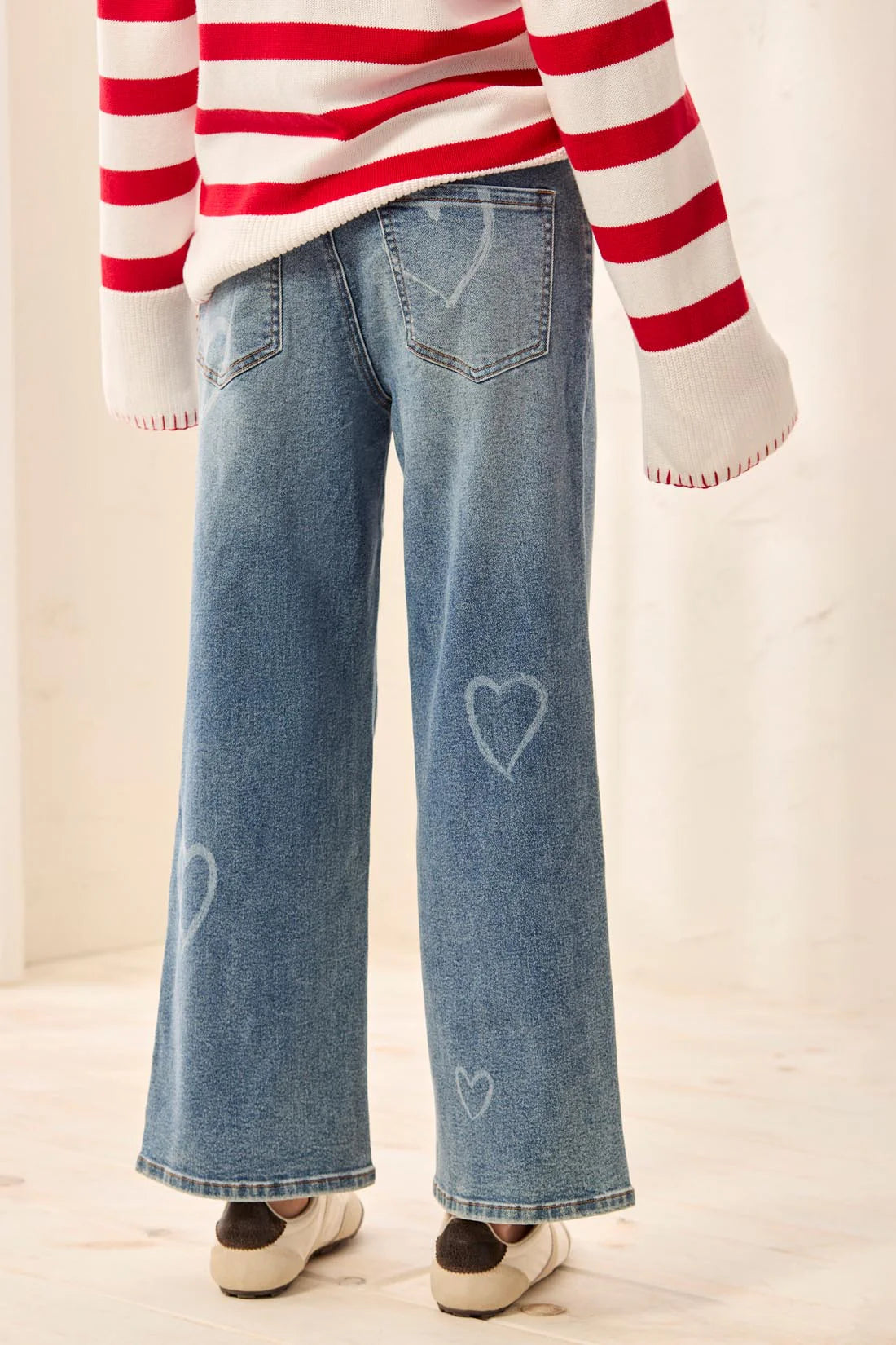 Tribal Sophia Curvy Straight Leg Love Jeans