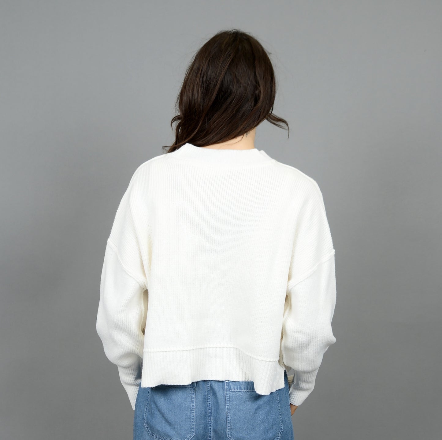 RD Style Sumire V-Neck Cardigan White