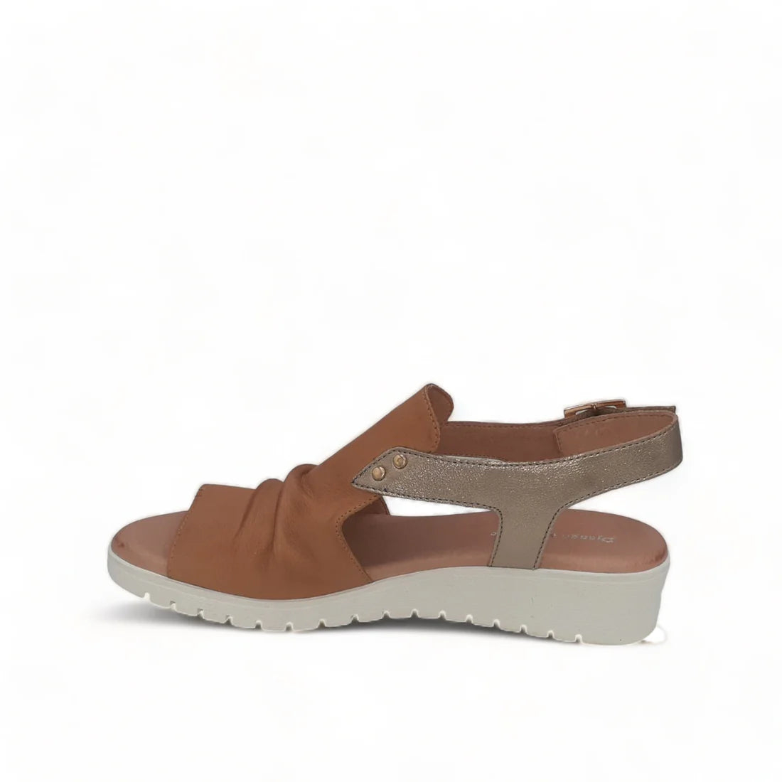 Django & Juliette Madis Sandal Tan/Champagne