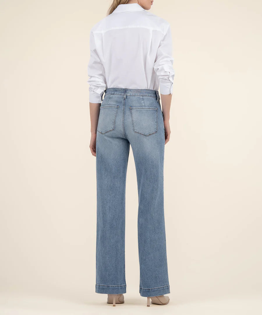 Kut Jodi High Rise Wide Leg Jeans