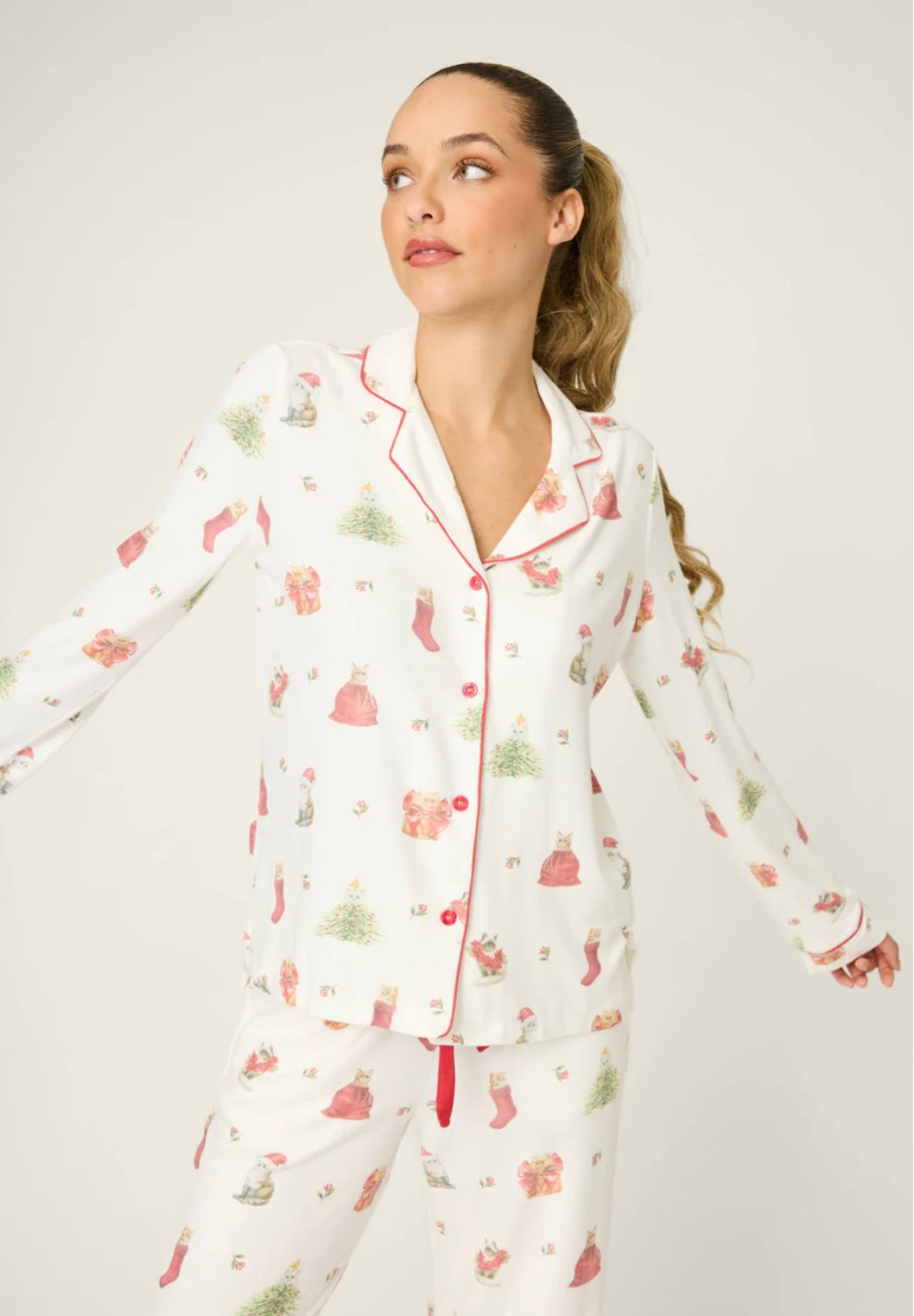PJ Salvage Feline Festive Pj Set