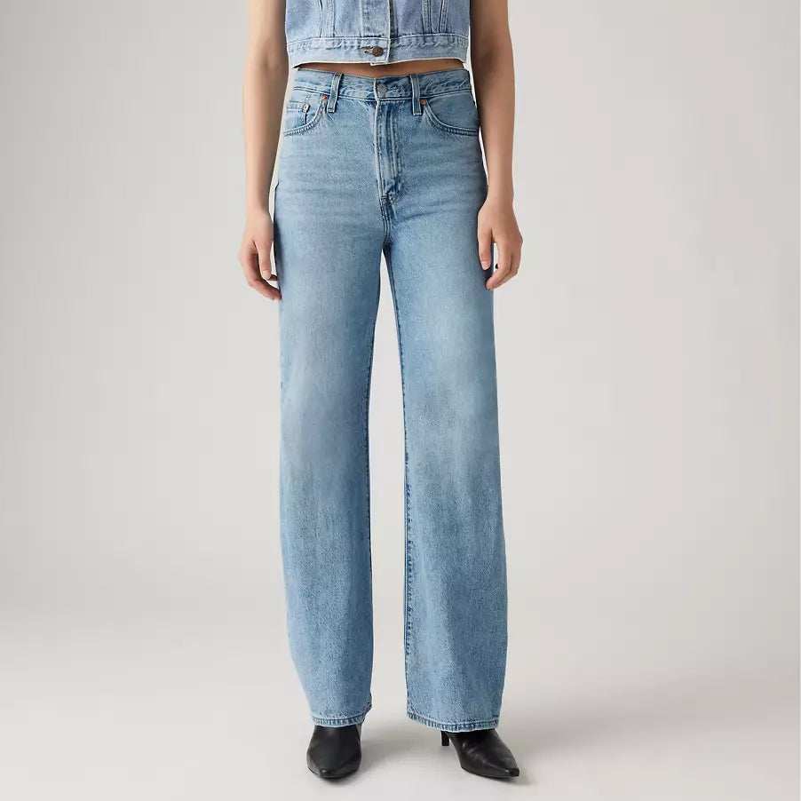 RIBCAGE WIDE LEG WOMEN'S JEANS