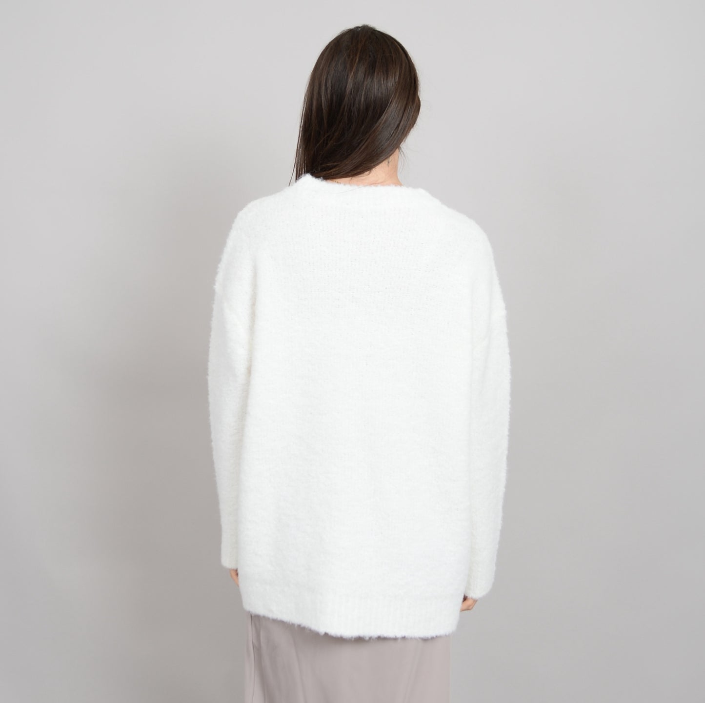 RD Style Hripsime V-Neck Sweater White