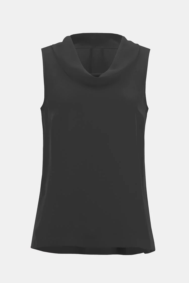 Joseph Ribkoff Georgette Sleeveless Top Black 242083