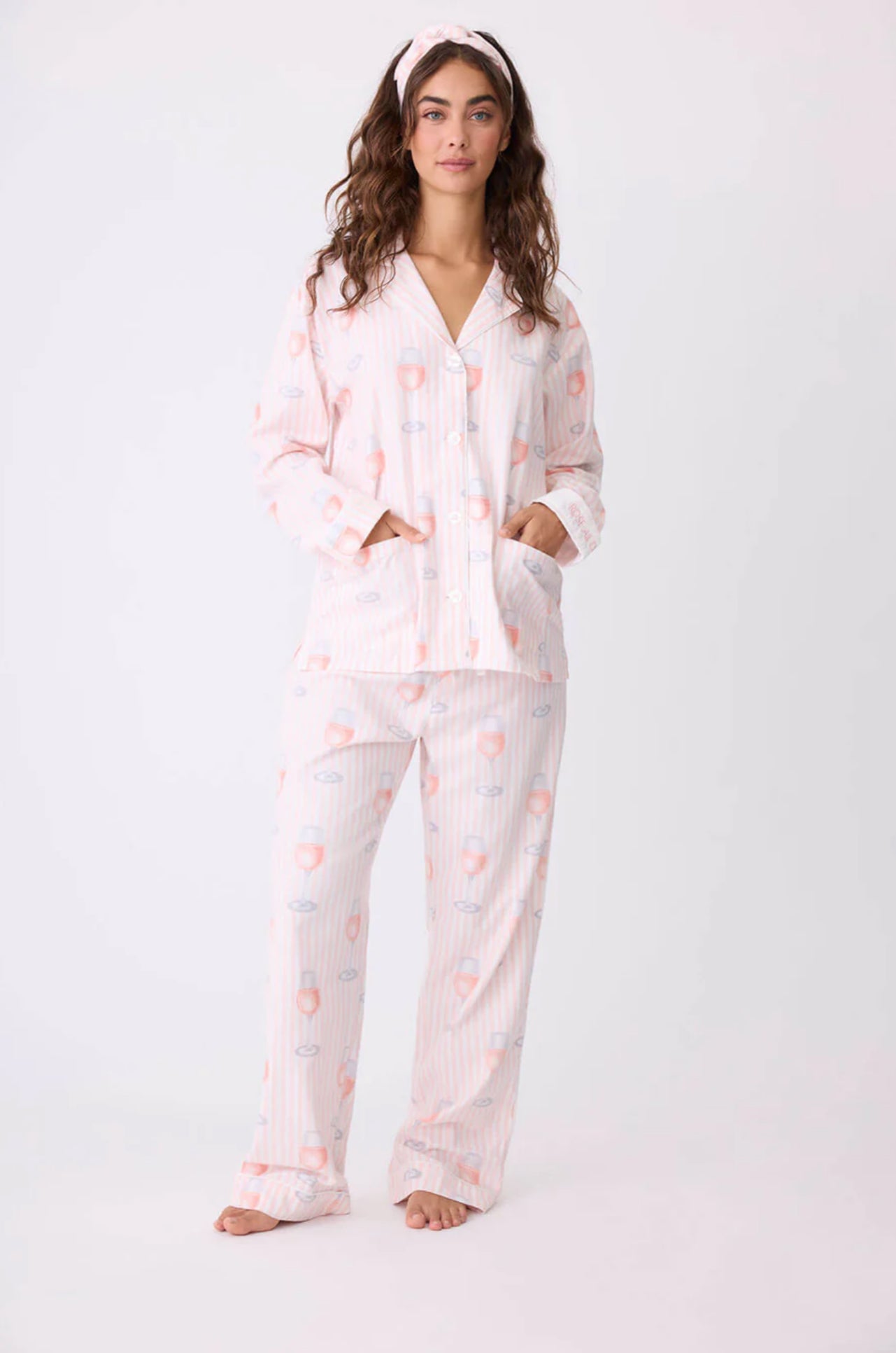 PJ Salvage Rose All Day Flannel Pj Set