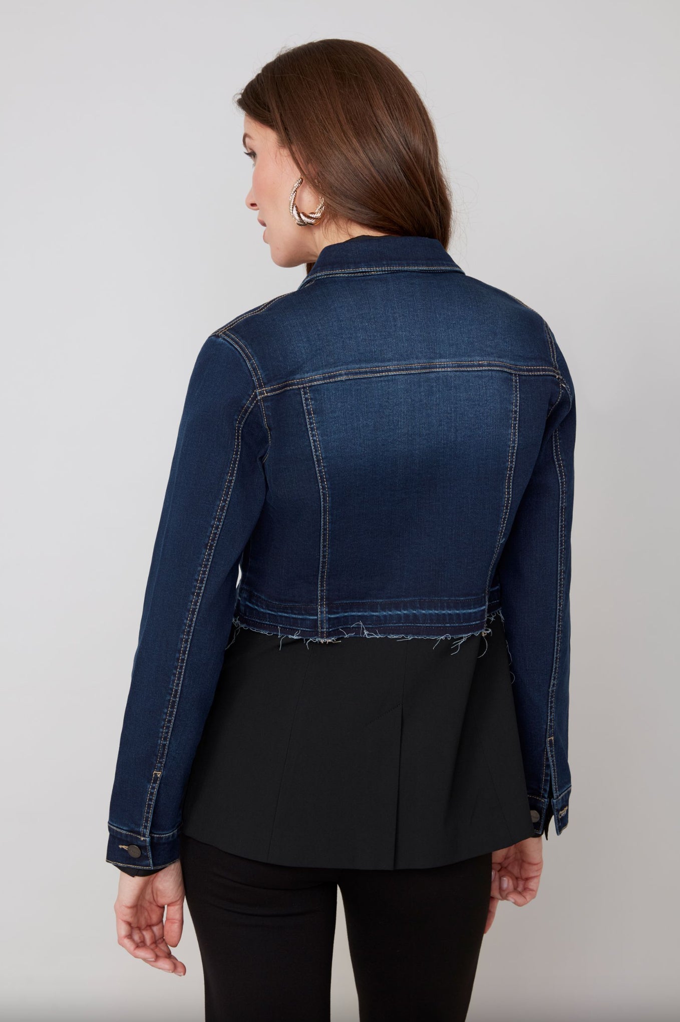 Renuar Half Denim Blazer Indigo