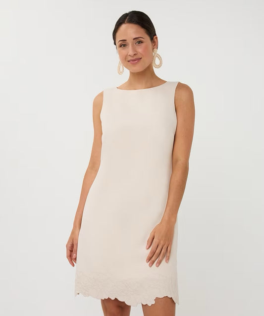 Esqualo Flower Trim Dress