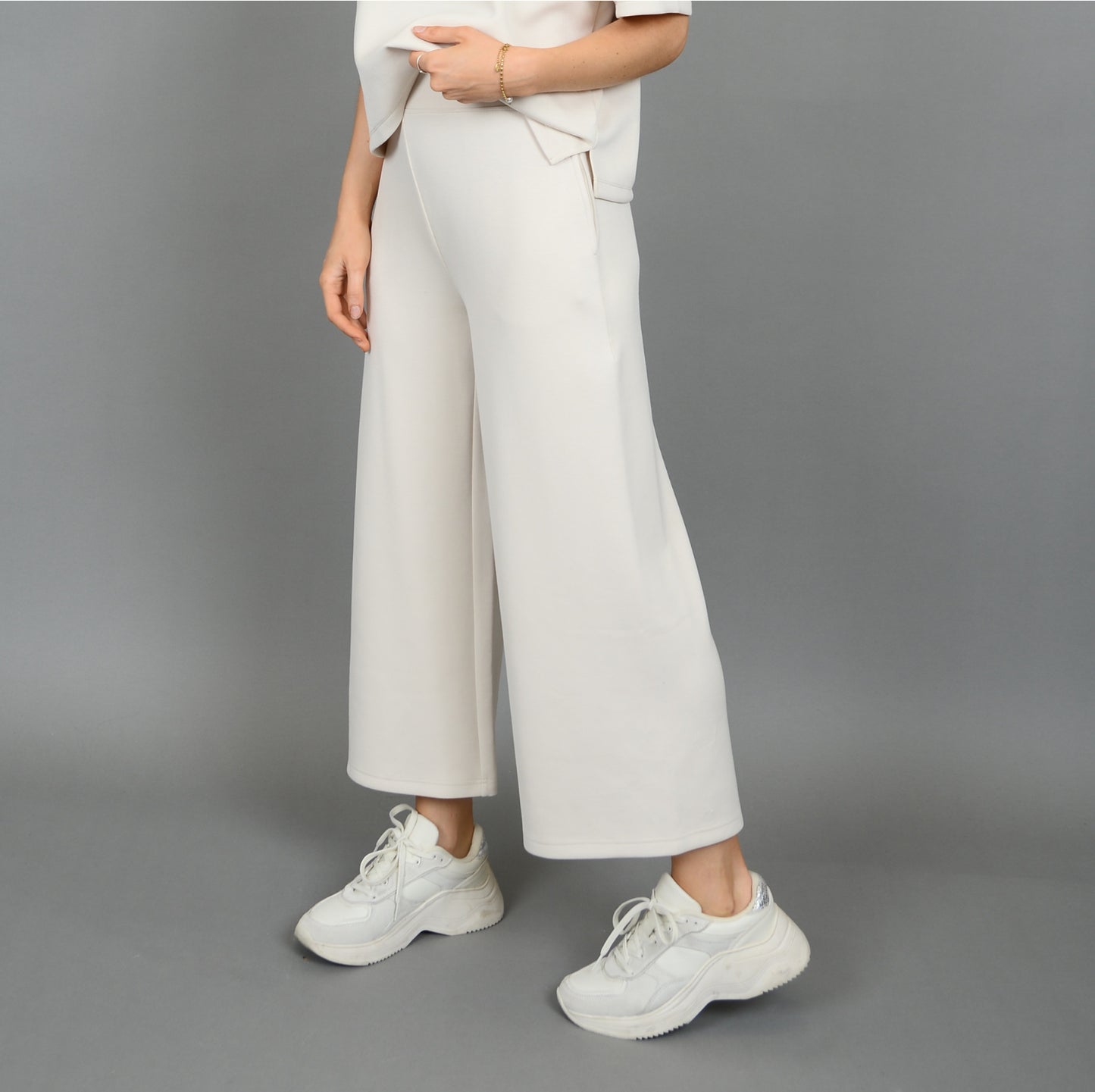 RD Style Victoria Cropped Pants Stone