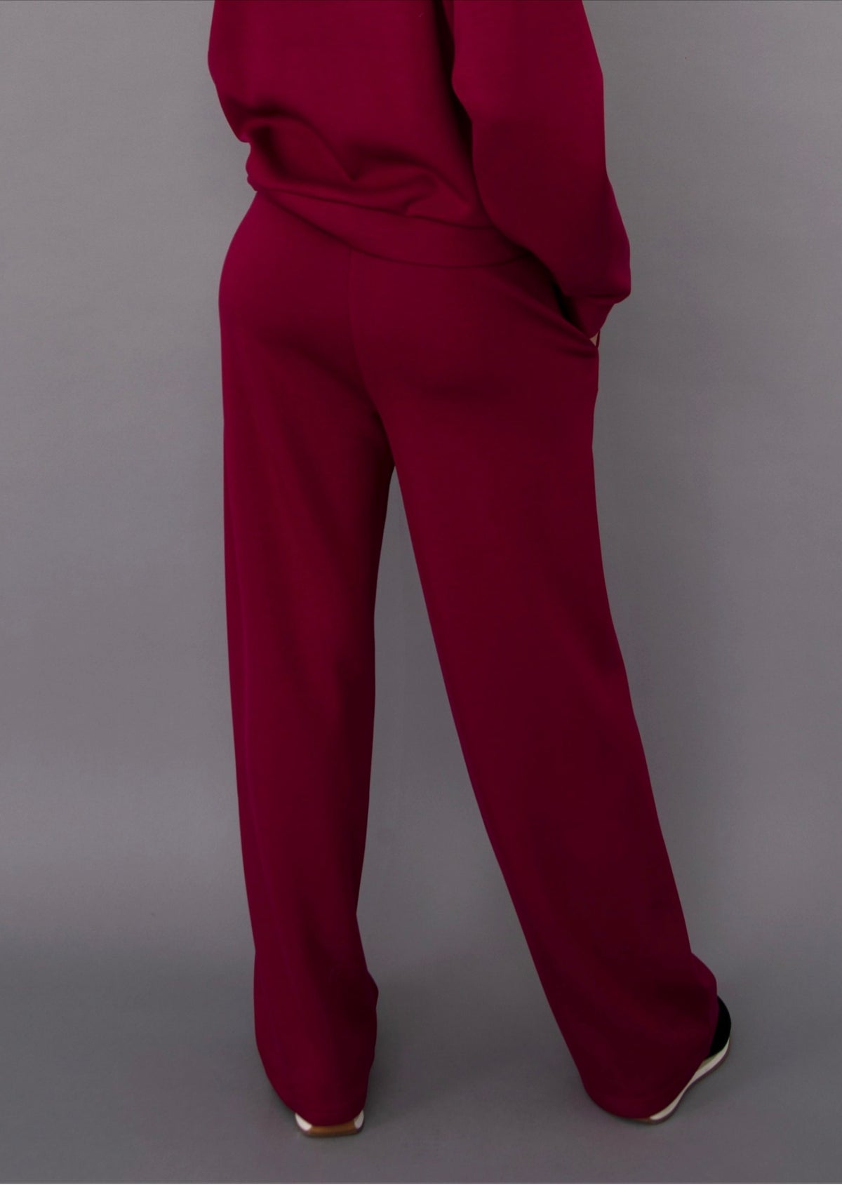 RD Style Victoria Soft Knit Pants Cranberry