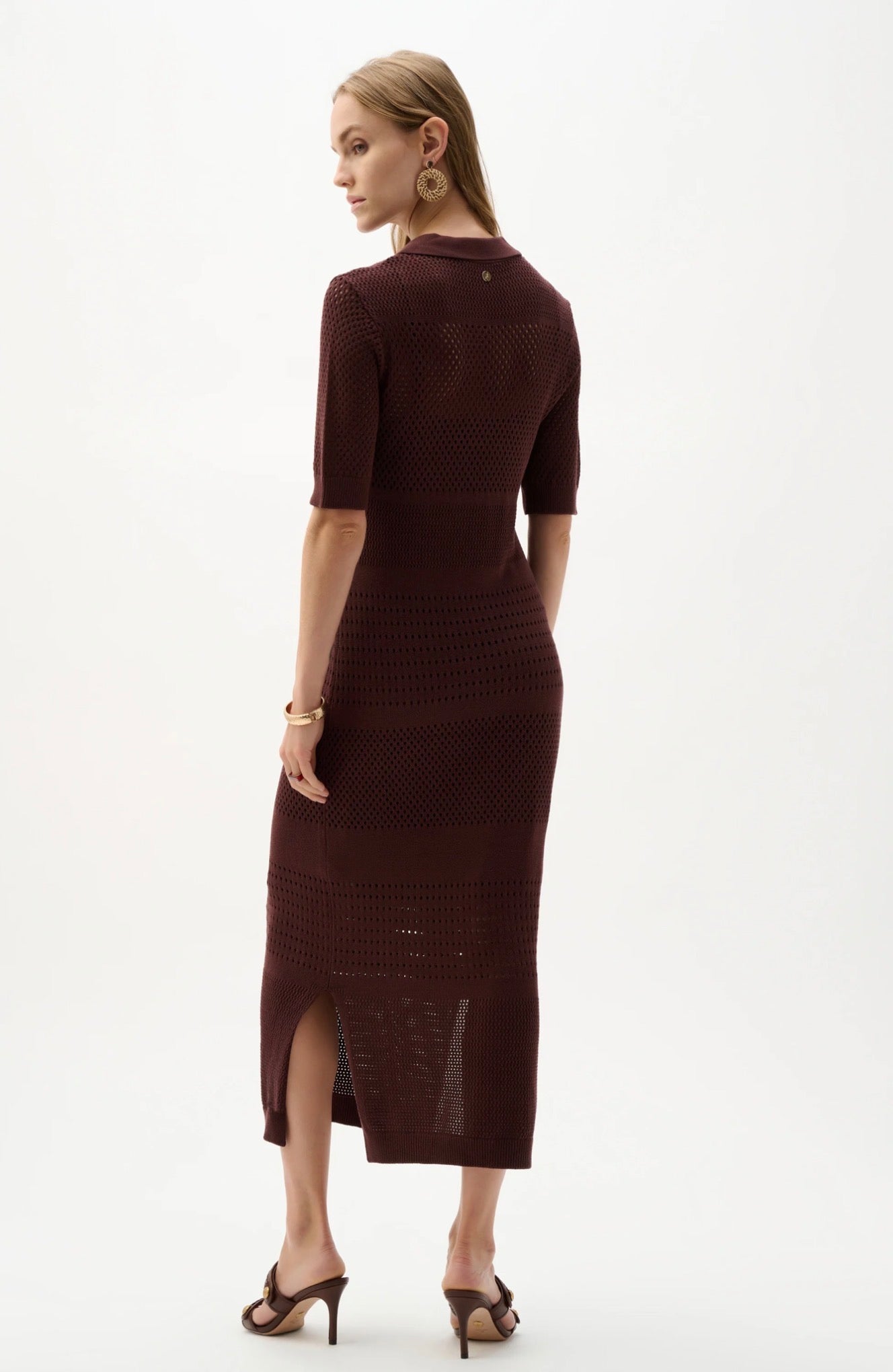 Joseph Ribkoff Viscose Sweater Knit Straight Dress 262931