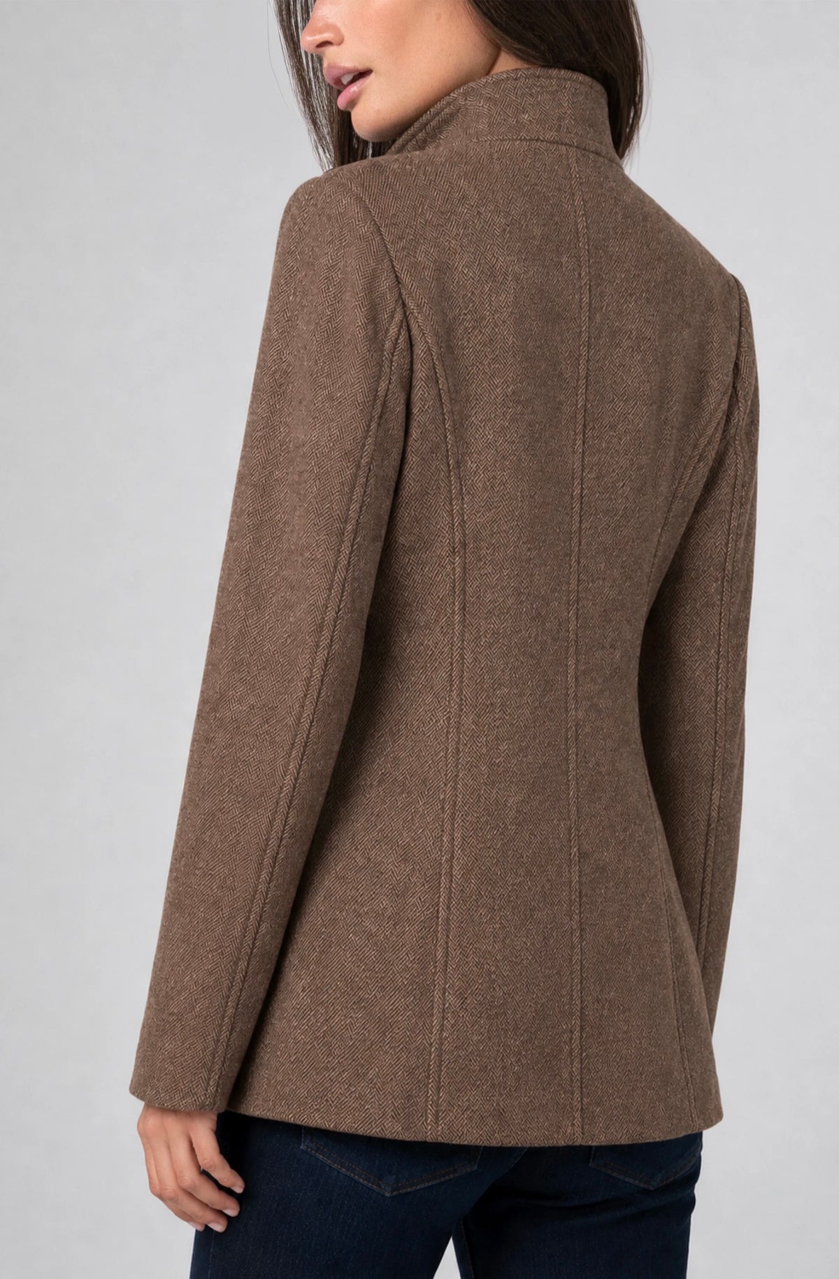 Liverpool Funnel Neck Field Jacket Chesnut