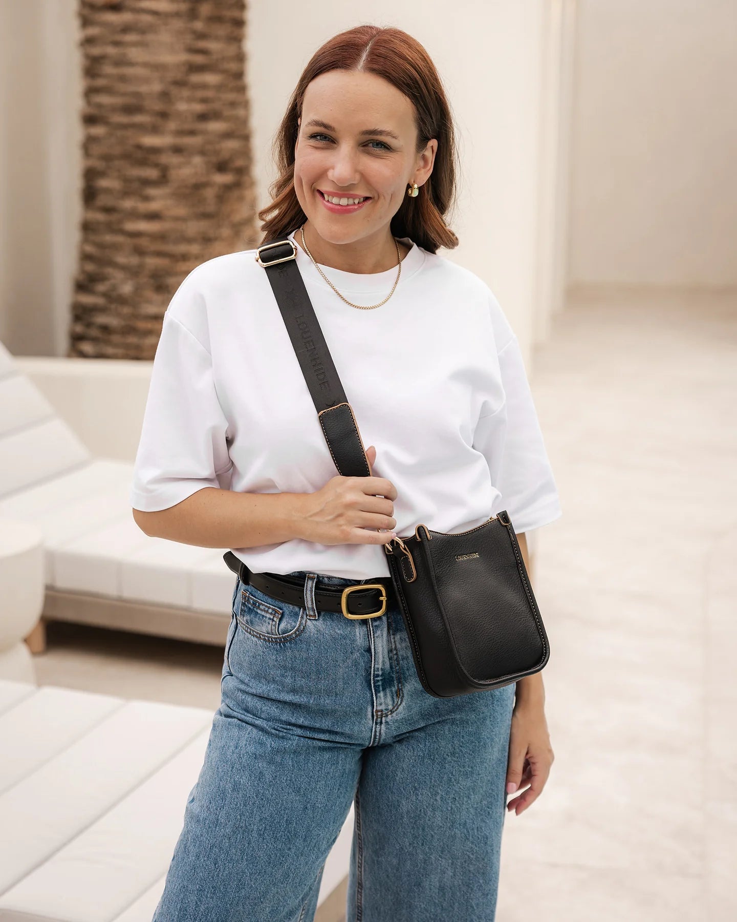Louenhide Parker Crossbody Bag Black