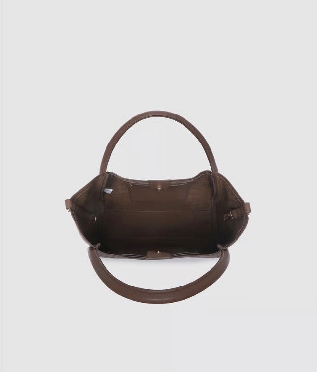 Louenhide Mini Sutton Shoulder Bag Chocolate