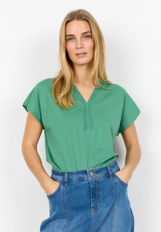 Soya Concept Derby Tee Green