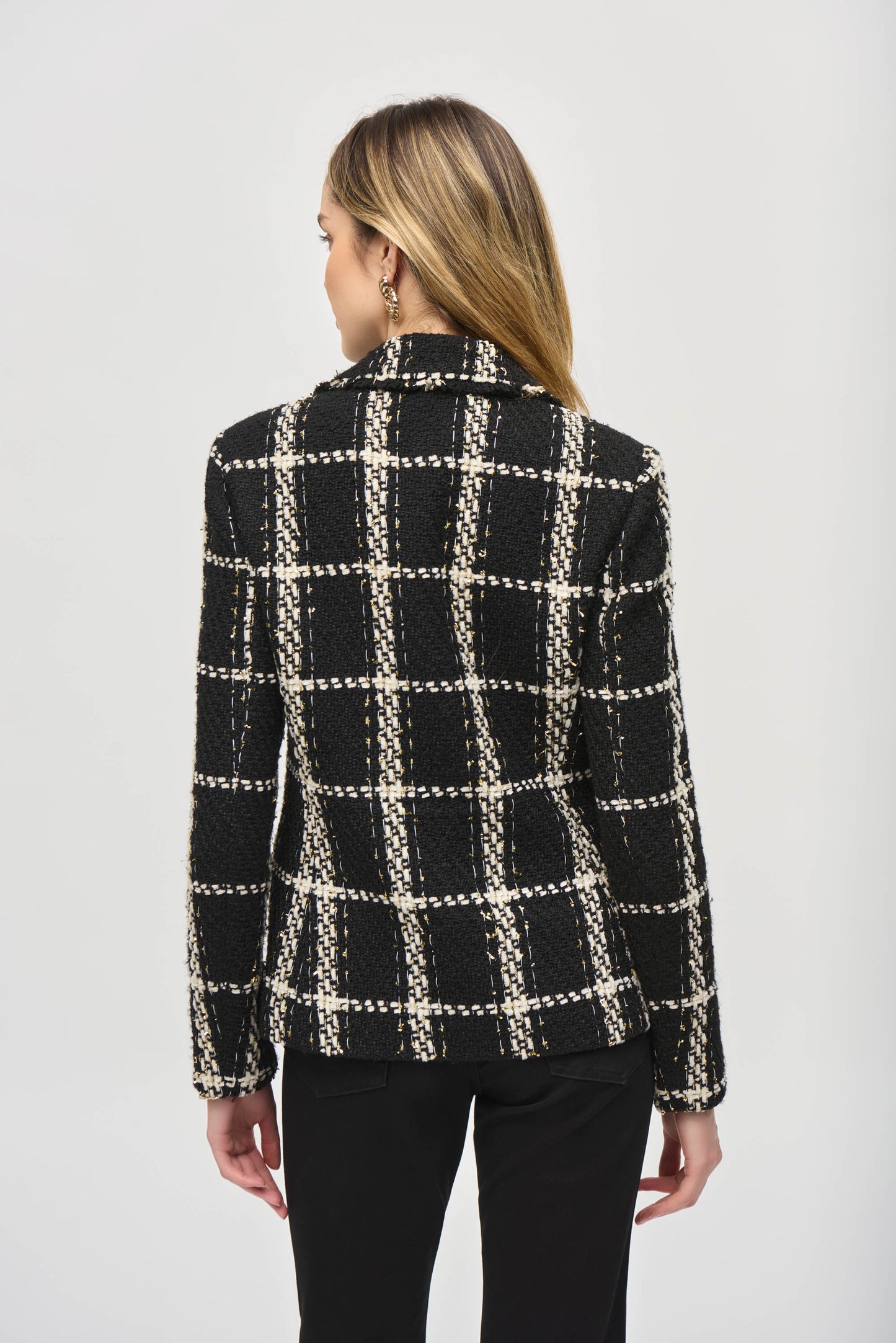 Plaid Bouclé Blazer With Pockets
243960
Magazine Style