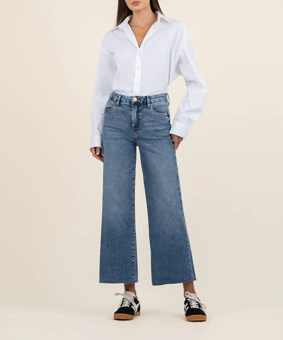 Kut Meg Wide Leg Jeans