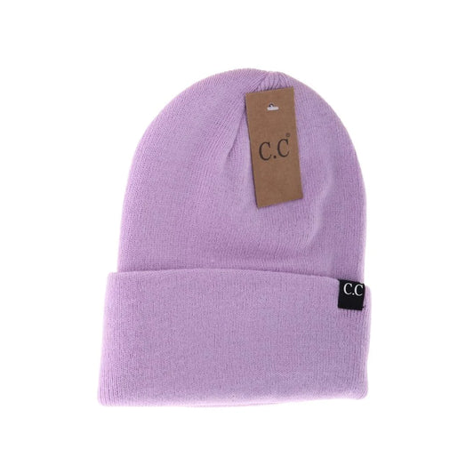 C.C Basic Beanie Lavender