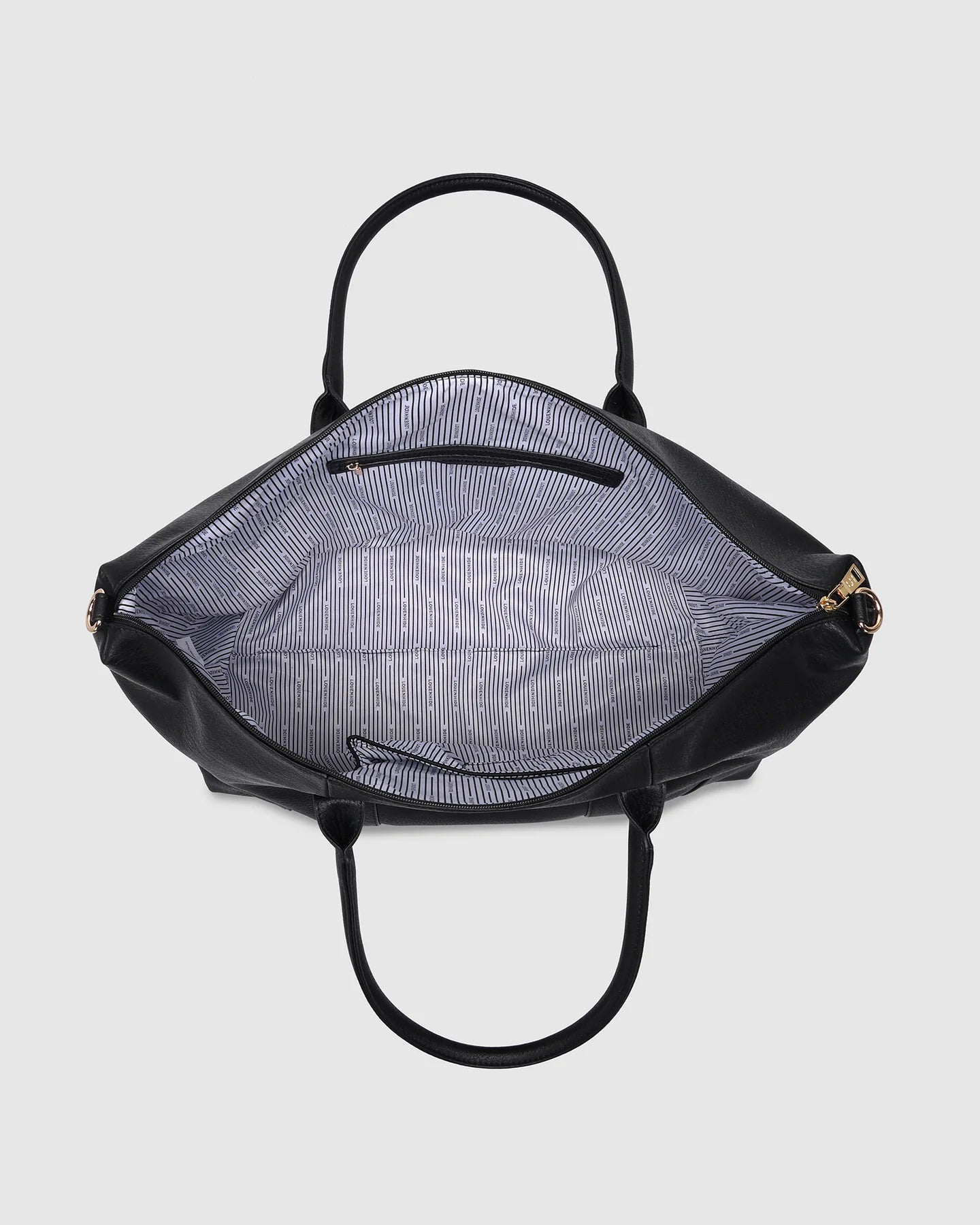 Louenhide Alexis Stripe Weekender Bag Black