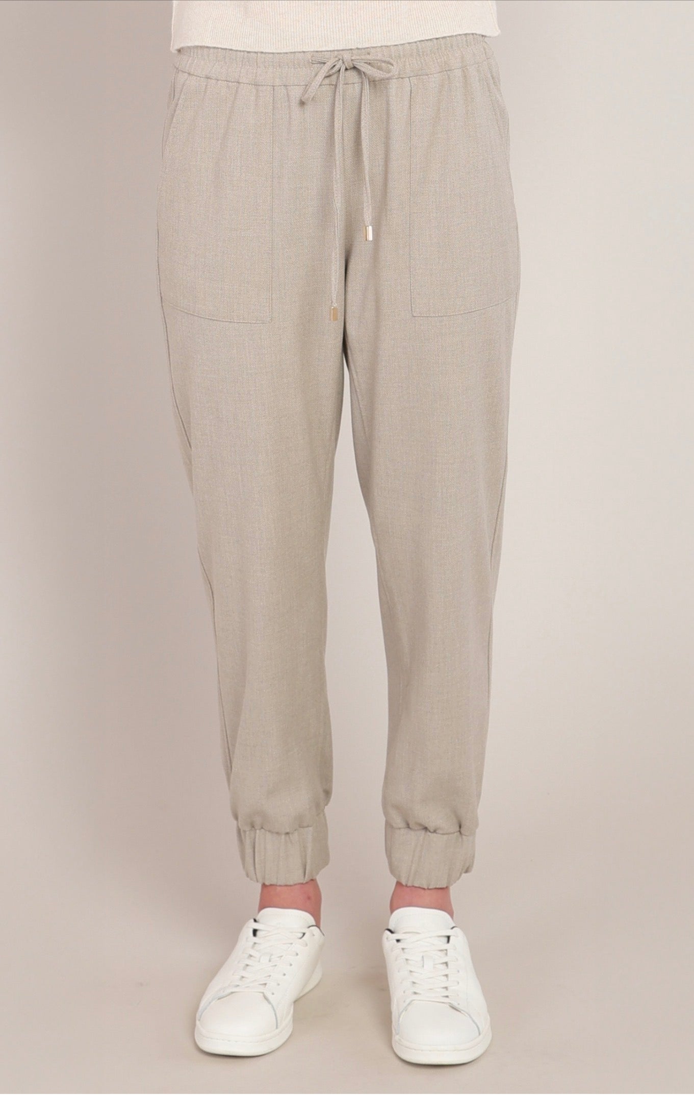 Room 34 Cuffed Hem Pants Oatmeal