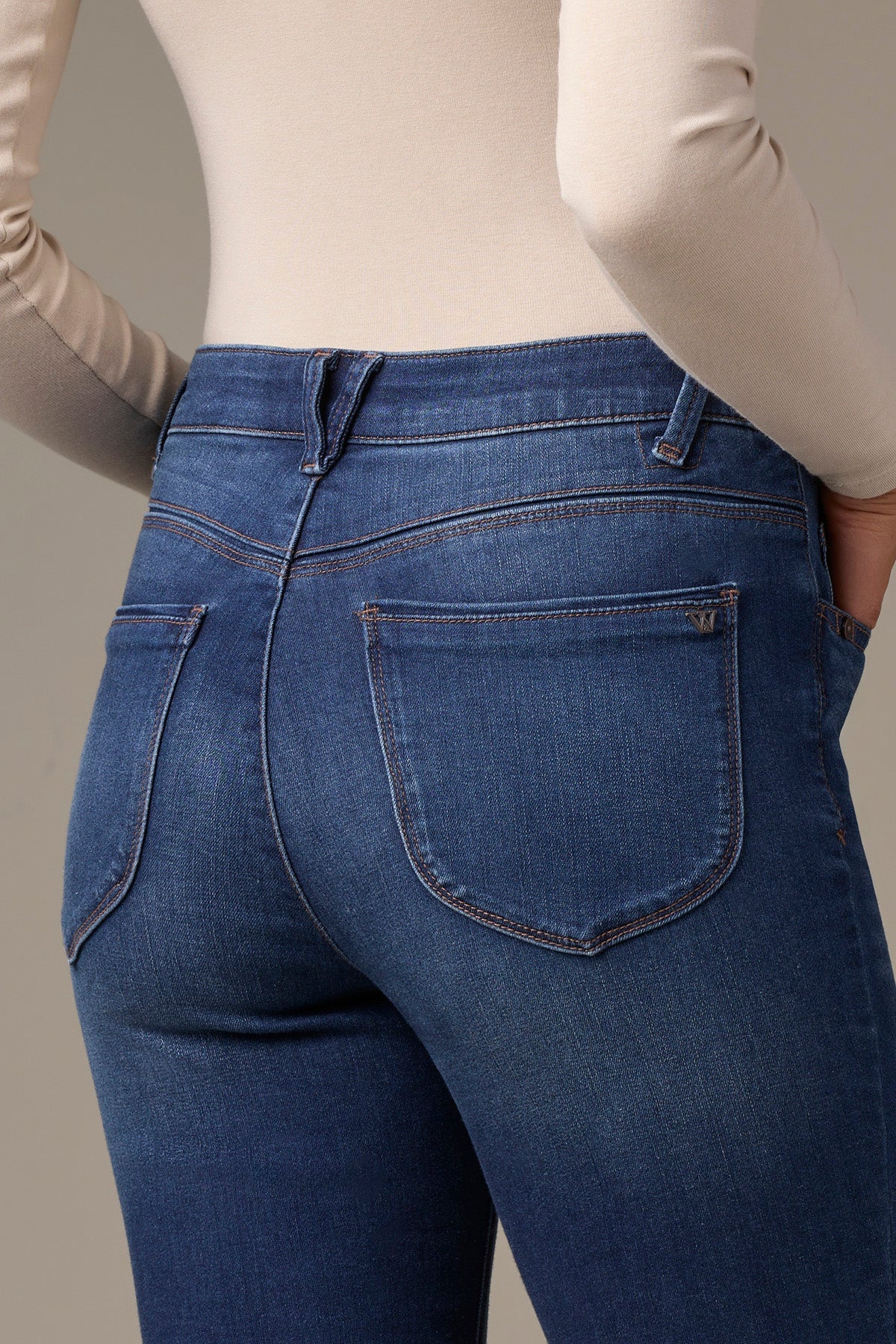 Wit & Wisdom Brittany Itty Bitty Boot Jeans Blue