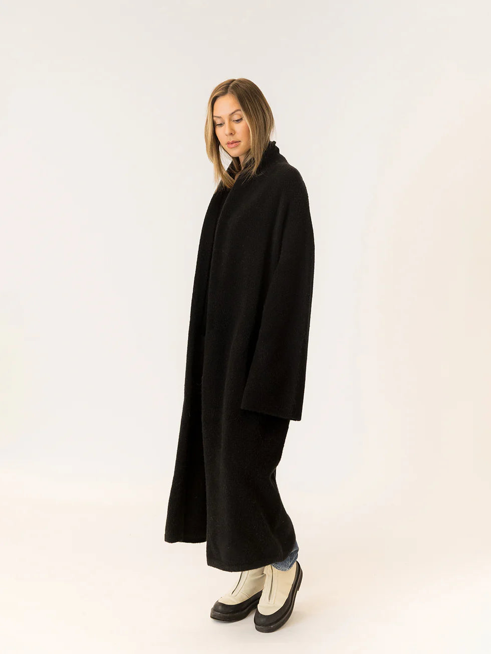 Lyla & Luxe Hugh Shawl Collar Coat