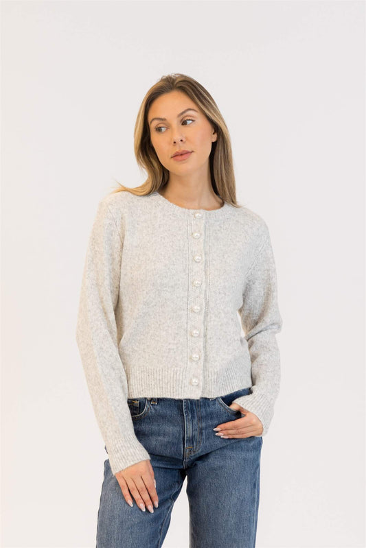 Lyla & Luxe Aisha Pearl Sweater