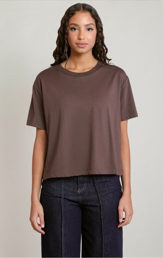 Dex Essential Tee Brown