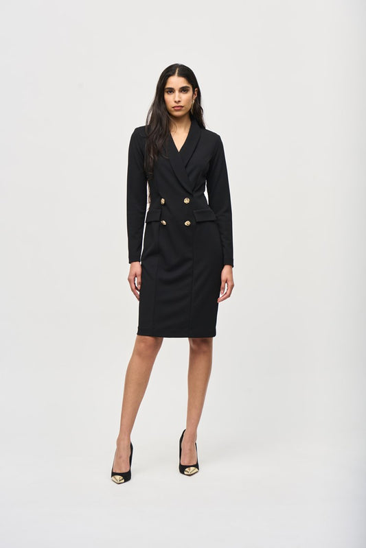 Joseph Ribkoff Scuba Crepe Blazer Dress 243146